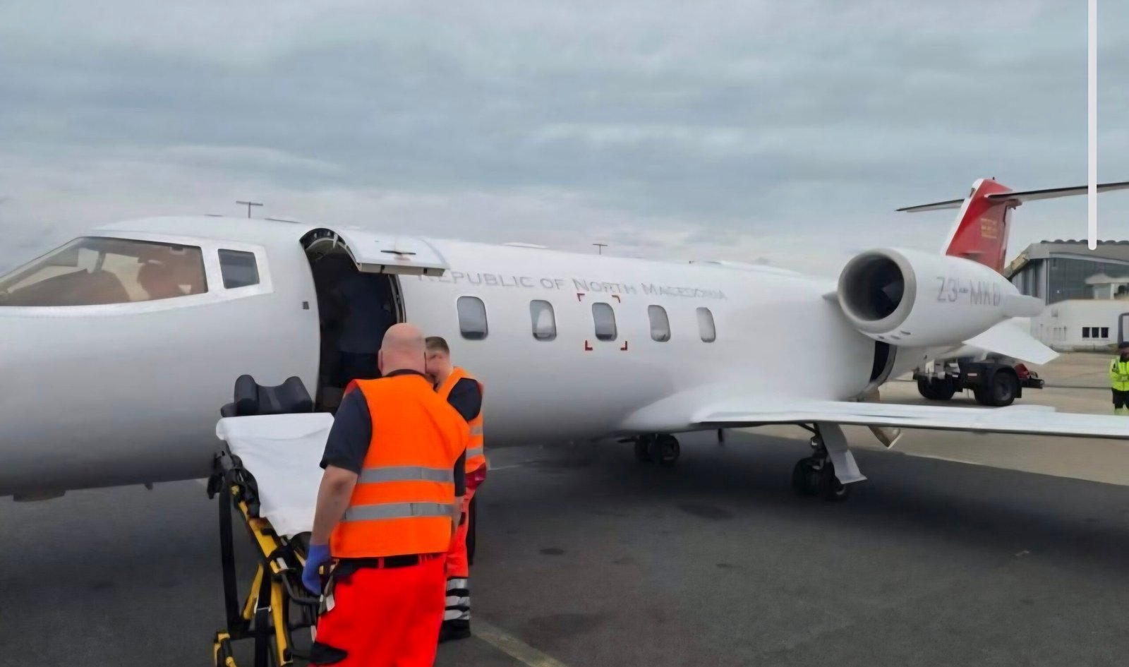 Pacienti nga Maqedonia  me avion qeveritar dërgohet urgjentisht në Berlin për transplant zemre