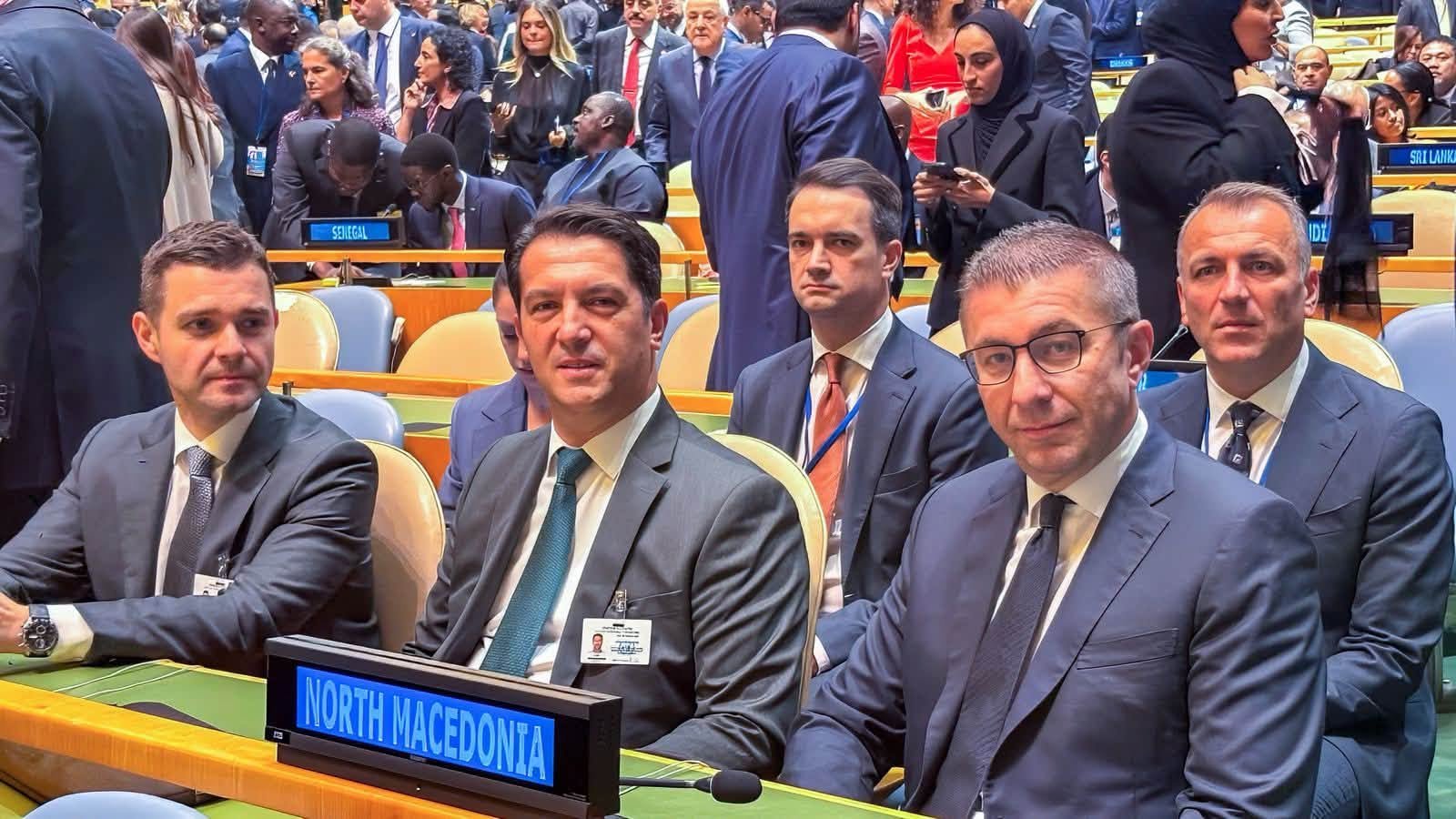 Sali në hapjen e sesionit të 81 të të OKB së  Maqedonia e Veriut paraqet prioritetet e saj