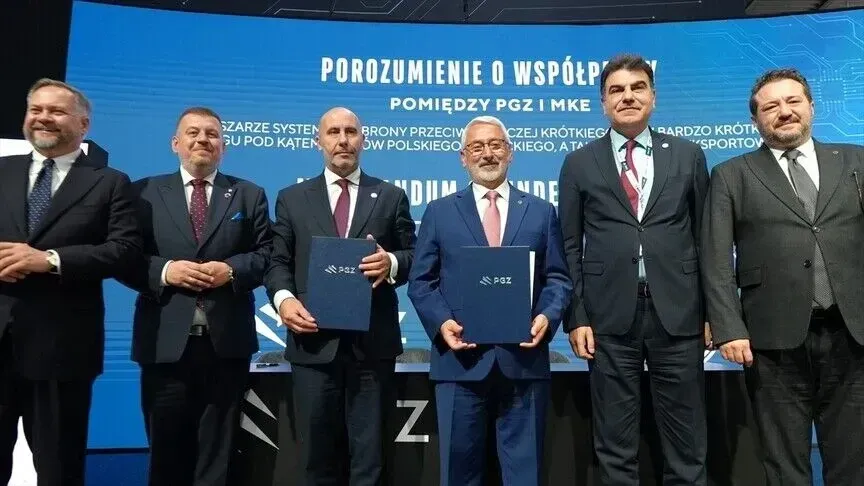 Kompania turke e mbrojtjes MKE dhe ajo polake PGZ nënshkruajnë marrëveshje bashkëpunimi për mbrojtjen ajrore