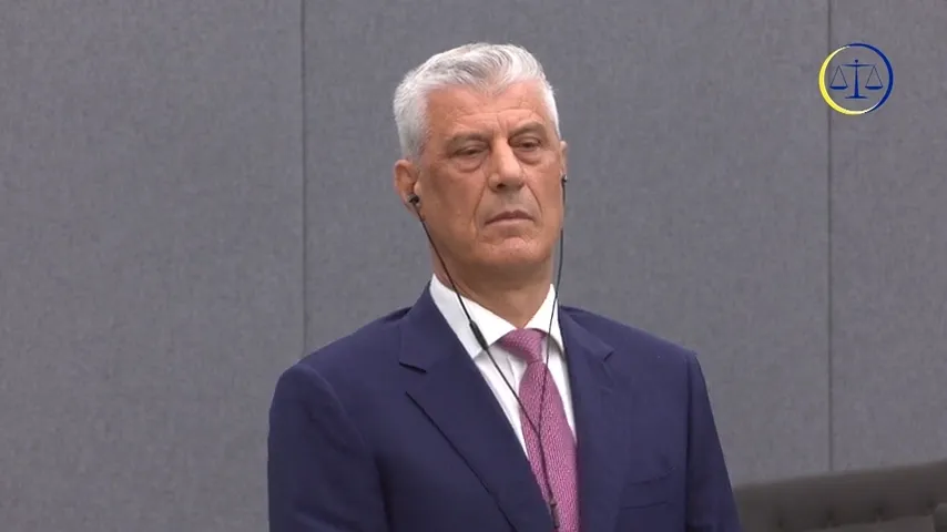Hashim Thaçi shpallet fajtor në Hagë  dënohet me 25 vjet burgim