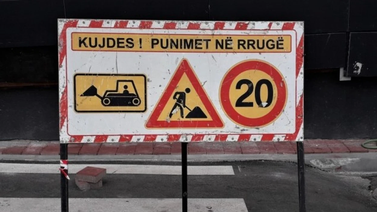 LAMM  Vazhdojnë punimet në rrugën Gostivar Strazhë  do të ketë regjim të trafikut