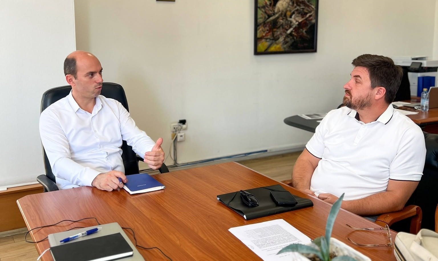Bislimi pret drejtorin e Shtëpisë së Shëndetit në Shkup  diskutojnë për sfidat në shërbimet shëndetësore