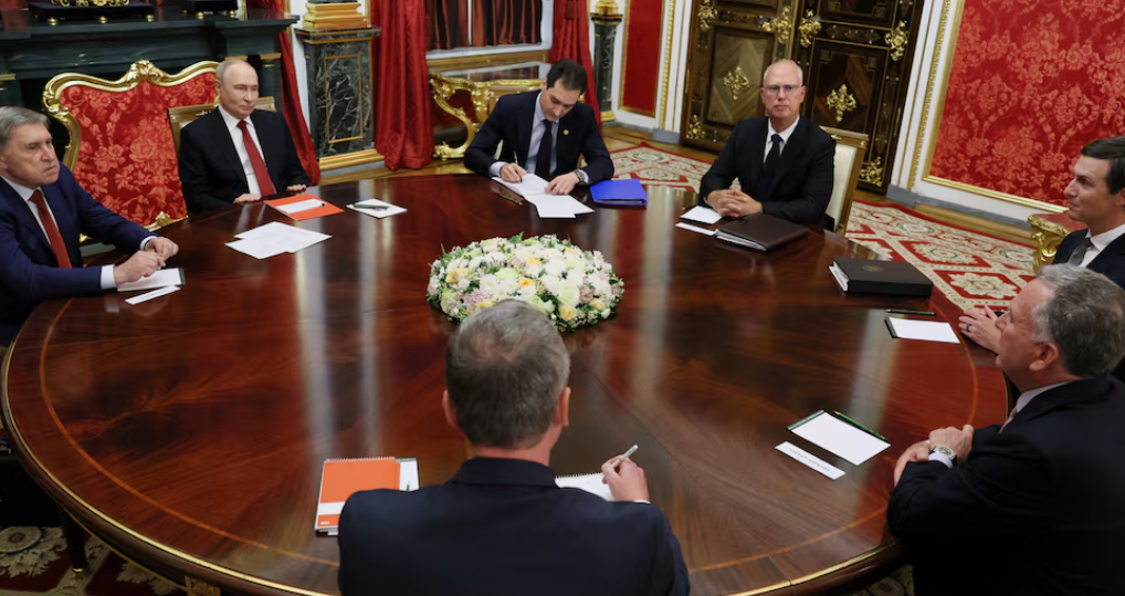 Kremlini  Bisedimet e Putinit me të dërguarit amerikanë ishin të dobishme  por pa përparim konkret