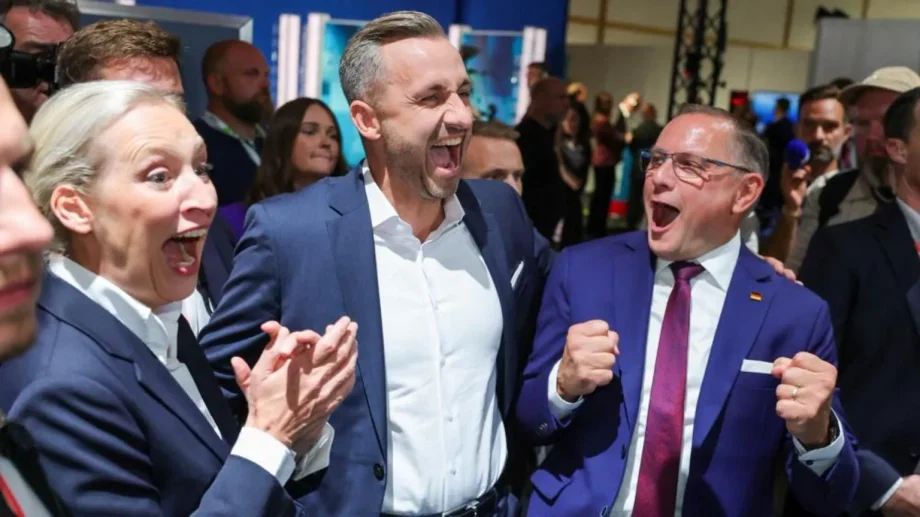 E djathta ekstreme gjermane drejt një fitoreje të madhe në shtetin lindor   sondazhet e daljes