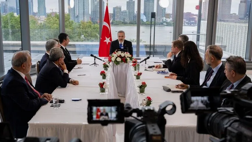 Fidan  Turqia promovoi dialogun mbi konfliktin dhe diplomacinë mbi krizën në Asamblenë e Përgjithshme të OKB së