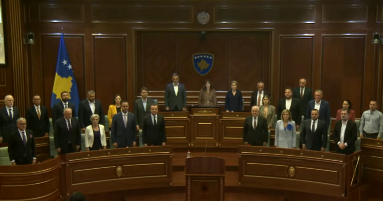 Votohet Qeveria Kurti 4  62 vota për  8 kundër dhe asnjë abstenim
