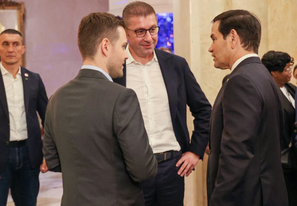 Mickoski në bisedë me Rubion në Nju Jork  Konfirmohet rëndësia e partneritetit strategjik dhe dialogut të vazhdueshëm politik me SHBA në