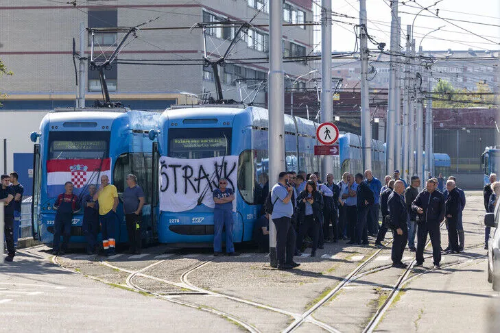 Greva godet Zagrebin  dy ditë pa transport dhe pa grumbullim të mbeturinave