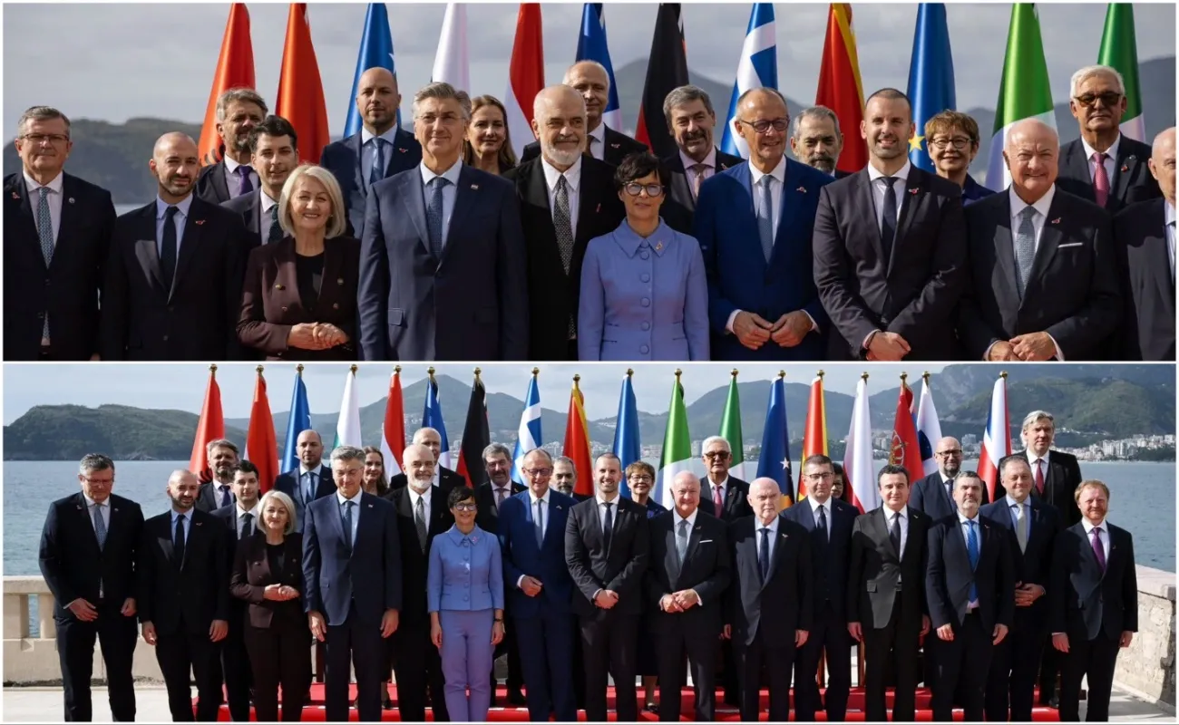 Rama  eliminon  Kurtin nga fotoja familjare e samitit në Mal të Zi