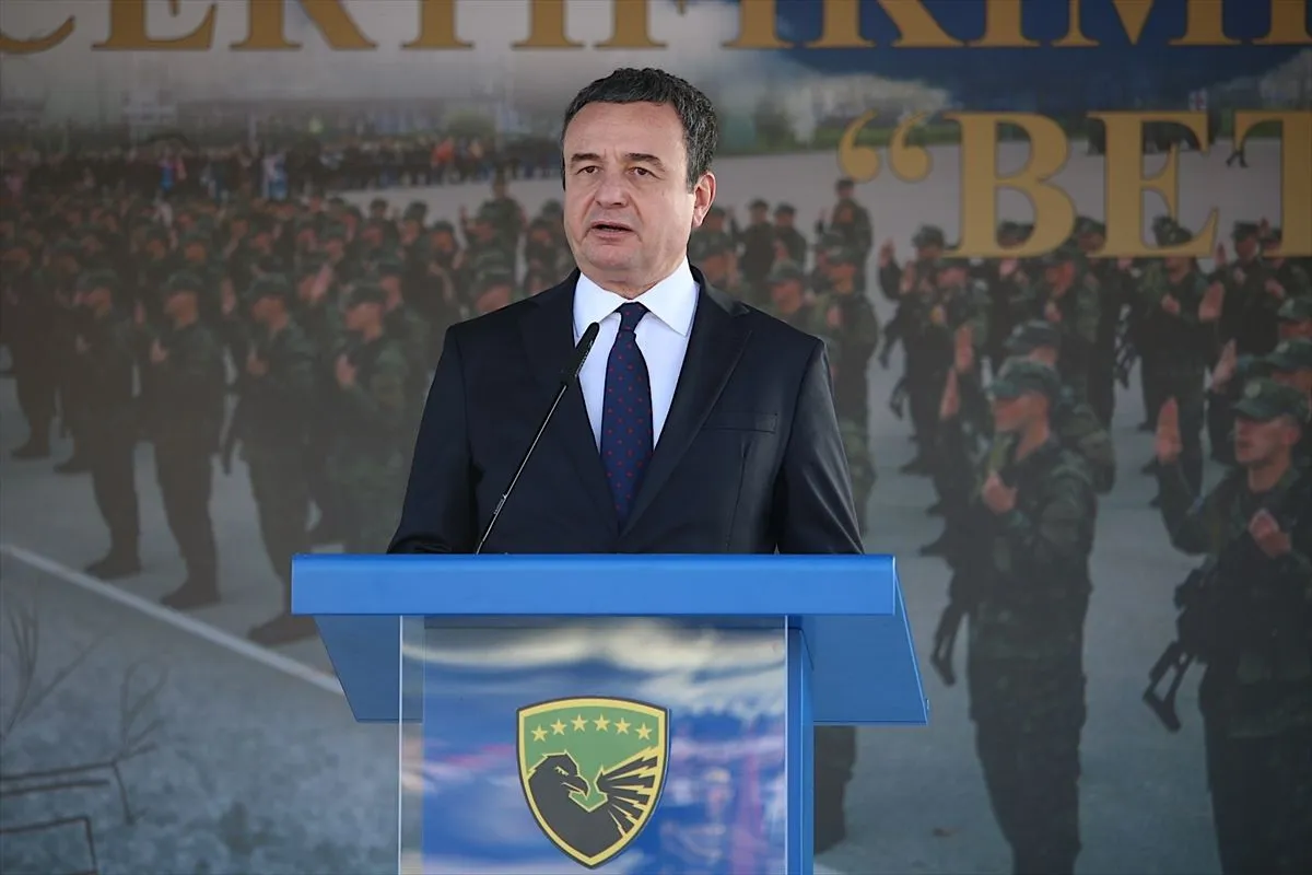 Kurti në ceremoninë e betimit të 515 ushtarëve të rinj në Kosovë  NATO është synimi ynë
