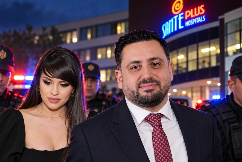 Në pranga edhe pronari i  Sante Plus  në Shkup  Bilall Kara si dhe Geriana Arapi  po i kërkonte edhe Shqipëria