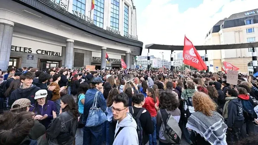 Përshkallëzohen protestat studentore në qytetin belg Liezh mes protestave kundër politikave arsimore