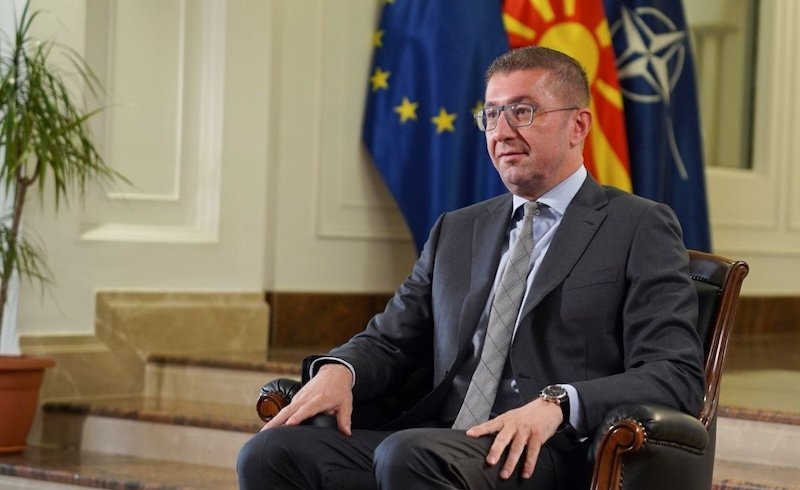 Mickoski  BE ja mbetet qëllim strategjik  nuk ka zhvendosje asnjë milimetër