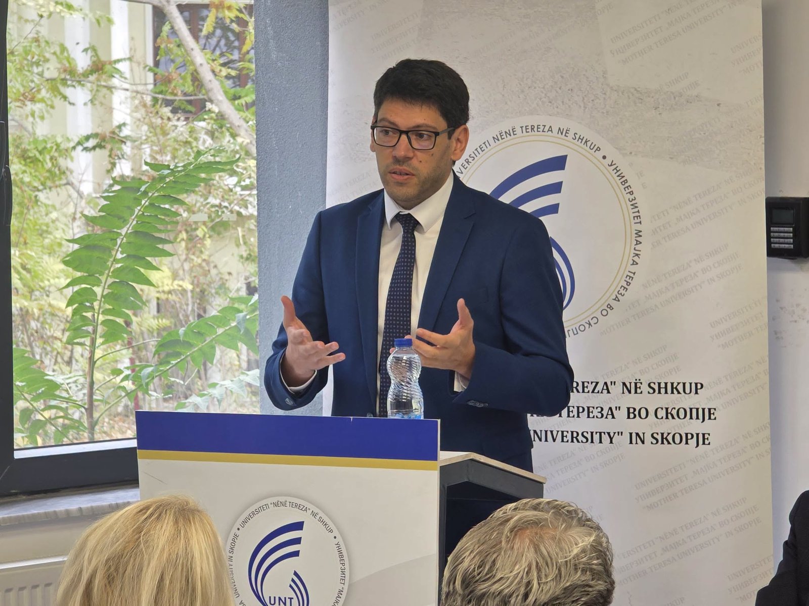 Ministri Ferati vizitoi UNT në  me rektorin Fetaji diskutuan zhvillimin e arsimit të lartë