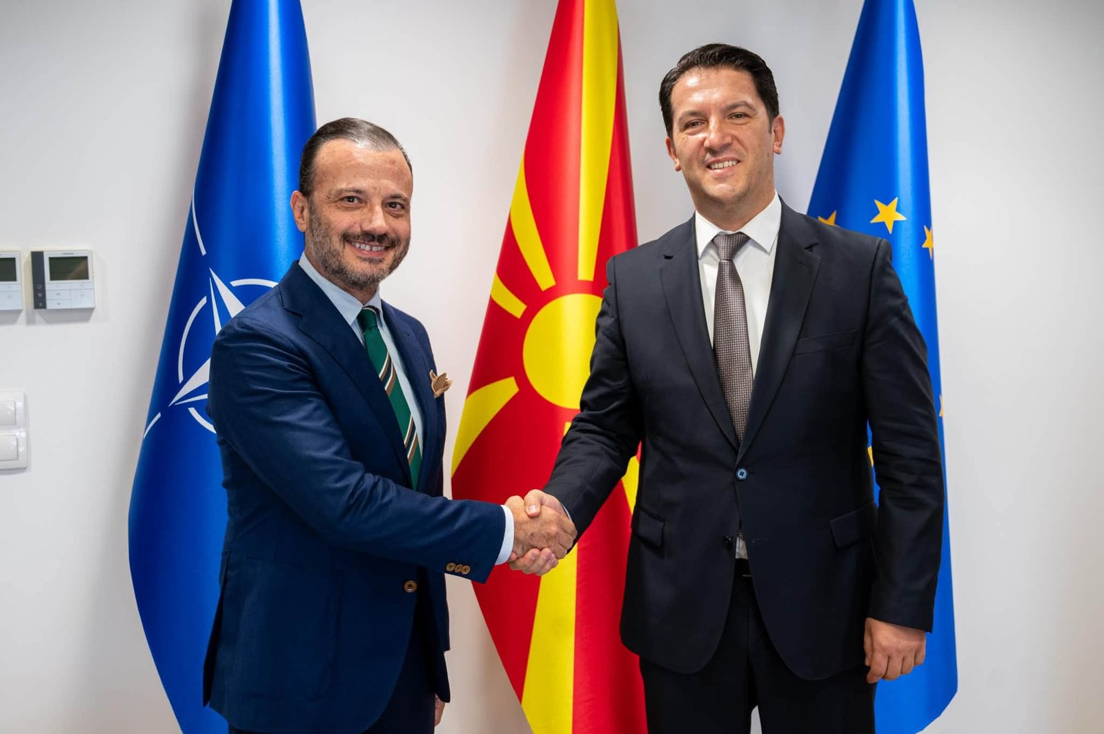 Bekim Sali takon ambasadorin e ri grek  diskutojnë pikën kufitare Markova Nogë Laimos dhe investimet