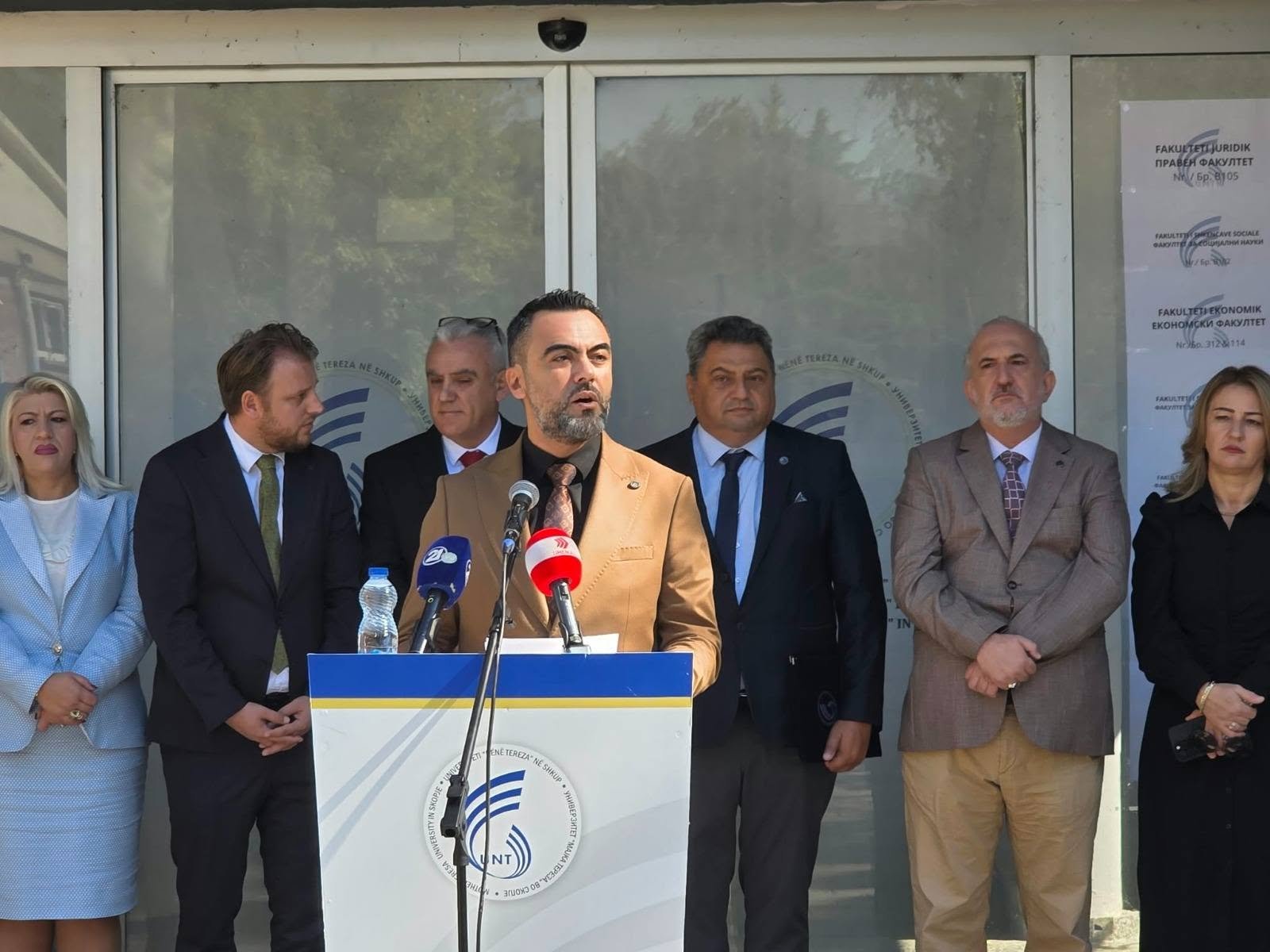 Driton Sulejmani në Universitetin  Nënë Tereza    Këtu ndërtohet dija  karakteri dhe e ardhmja profesionale 